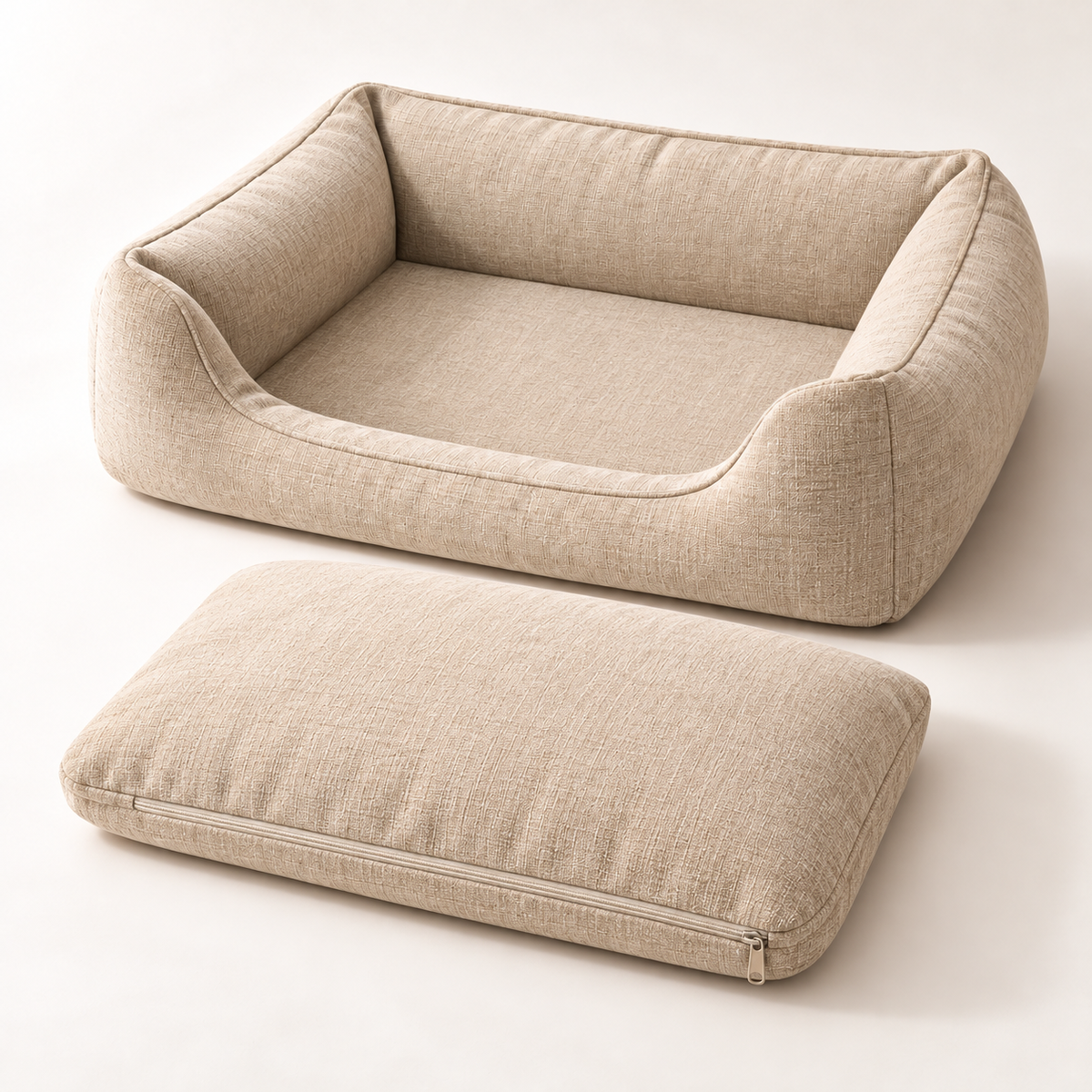 Form Bolster Pet Bed — parts care