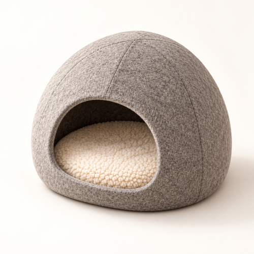 Cocoon Felt Cat Cave — hero