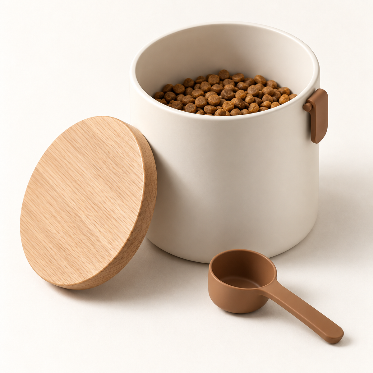Pantry Pet Food Keeper — parts care